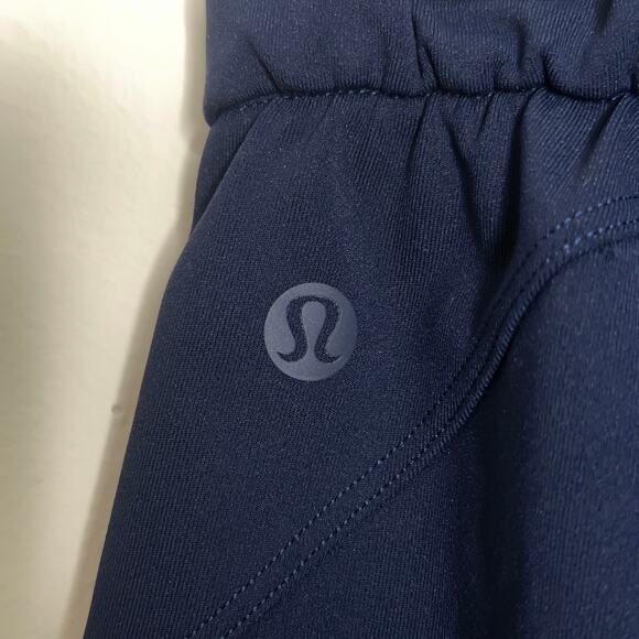 LULULEMON Keep Moving Pant 7/8 High-Rise True Navy Blue {E18} - Picture 6 of 8